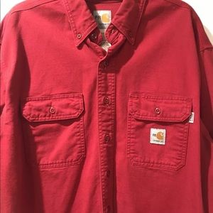 Carhartt FR Work Shirt. Size XXL